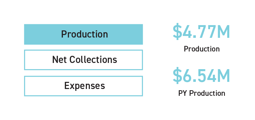 Financial performance summary totals